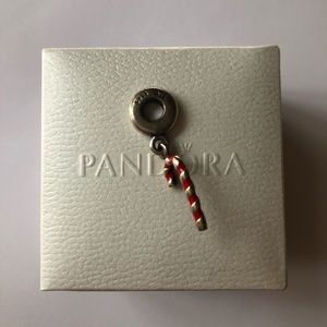 Authentic Pandora Candy Cane Charm